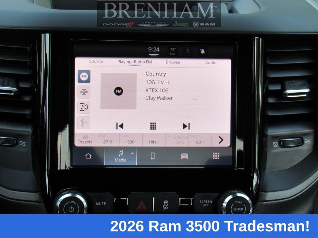 2026 RAM Ram 3500 RAM 3500 TRADESMAN CREW CAB 4X4 8' BOX