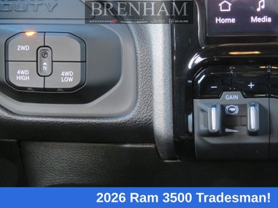2026 RAM Ram 3500 RAM 3500 TRADESMAN CREW CAB 4X4 8' BOX