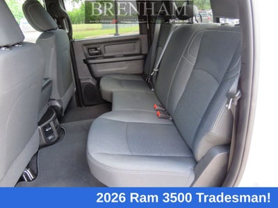 2026 RAM Ram 3500 RAM 3500 TRADESMAN CREW CAB 4X4 8' BOX