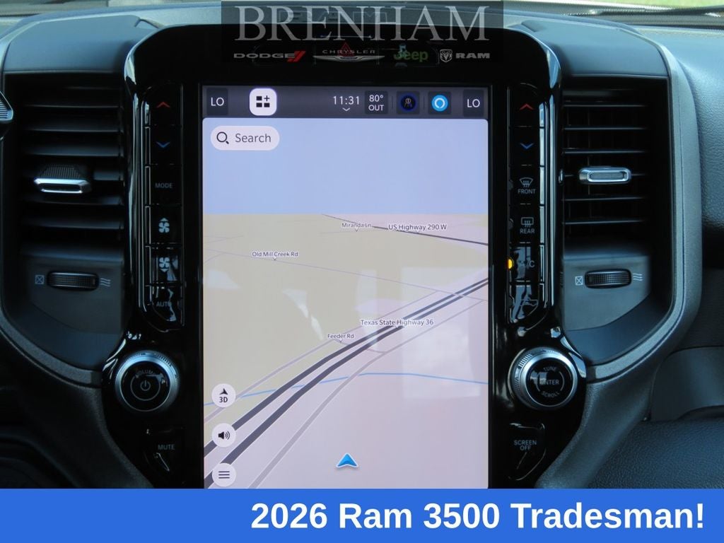 2026 RAM Ram 3500 RAM 3500 TRADESMAN CREW CAB 4X4 8' BOX