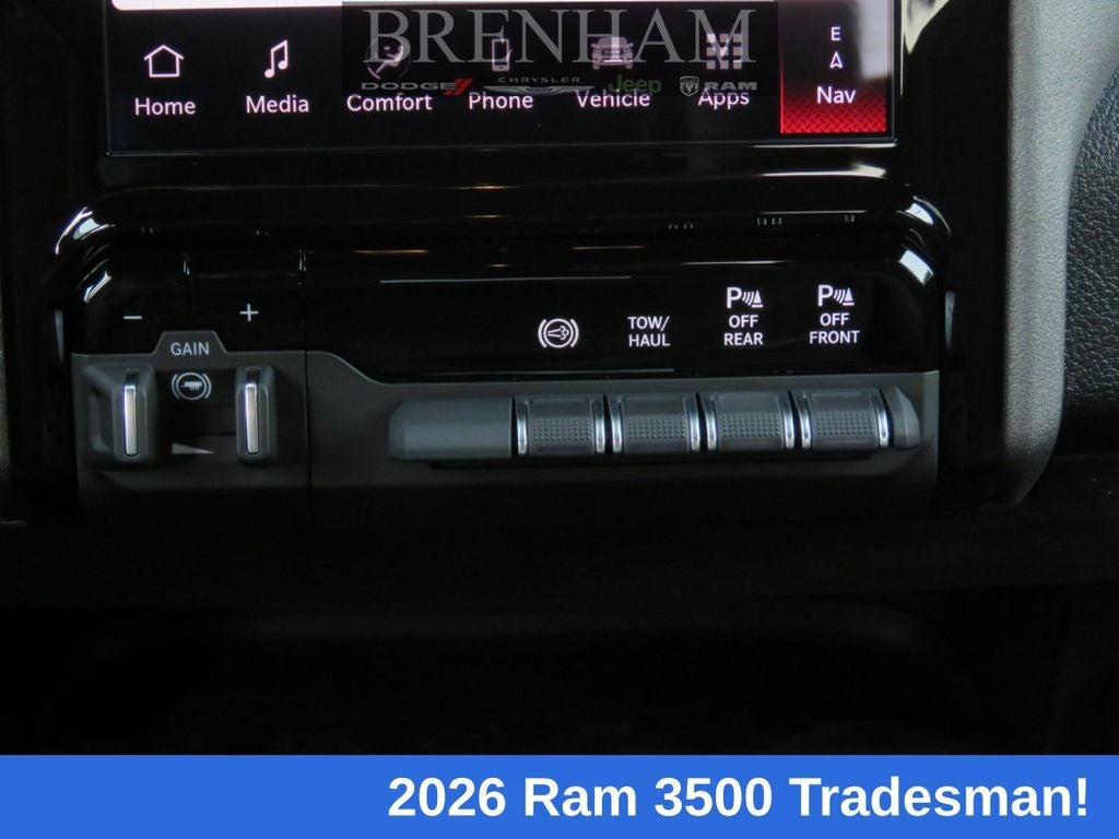 2026 RAM Ram 3500 RAM 3500 TRADESMAN CREW CAB 4X4 8' BOX