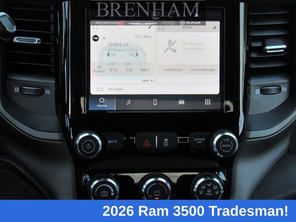 2026 RAM Ram 3500 RAM 3500 TRADESMAN CREW CAB 4X4 8' BOX