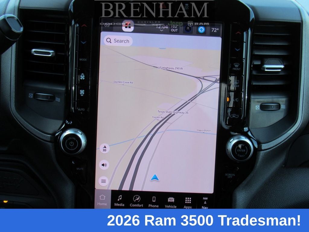 2026 RAM Ram 3500 RAM 3500 TRADESMAN CREW CAB 4X4 8' BOX
