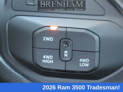 2026 RAM Ram 3500 RAM 3500 TRADESMAN CREW CAB 4X4 8' BOX