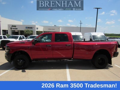 2026 RAM Ram 3500 RAM 3500 TRADESMAN CREW CAB 4X4 8' BOX