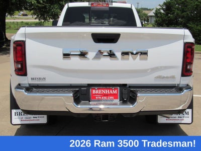 2026 RAM Ram 3500 RAM 3500 TRADESMAN CREW CAB 4X4 8' BOX