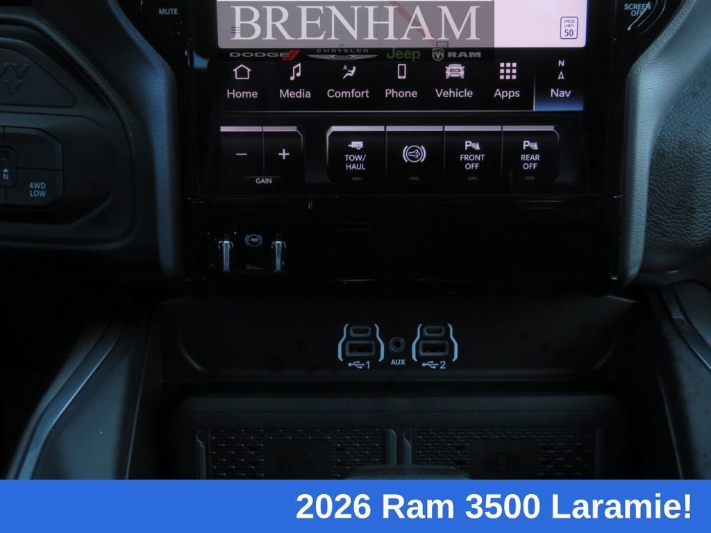2026 RAM Ram 3500 RAM 3500 LARAMIE CREW CAB 4X4 8' BOX
