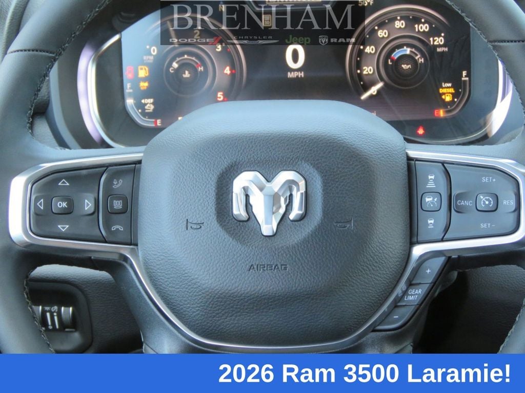 2026 RAM Ram 3500 RAM 3500 LARAMIE CREW CAB 4X4 8' BOX
