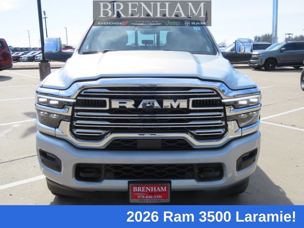 2026 RAM Ram 3500 RAM 3500 LARAMIE CREW CAB 4X4 8' BOX