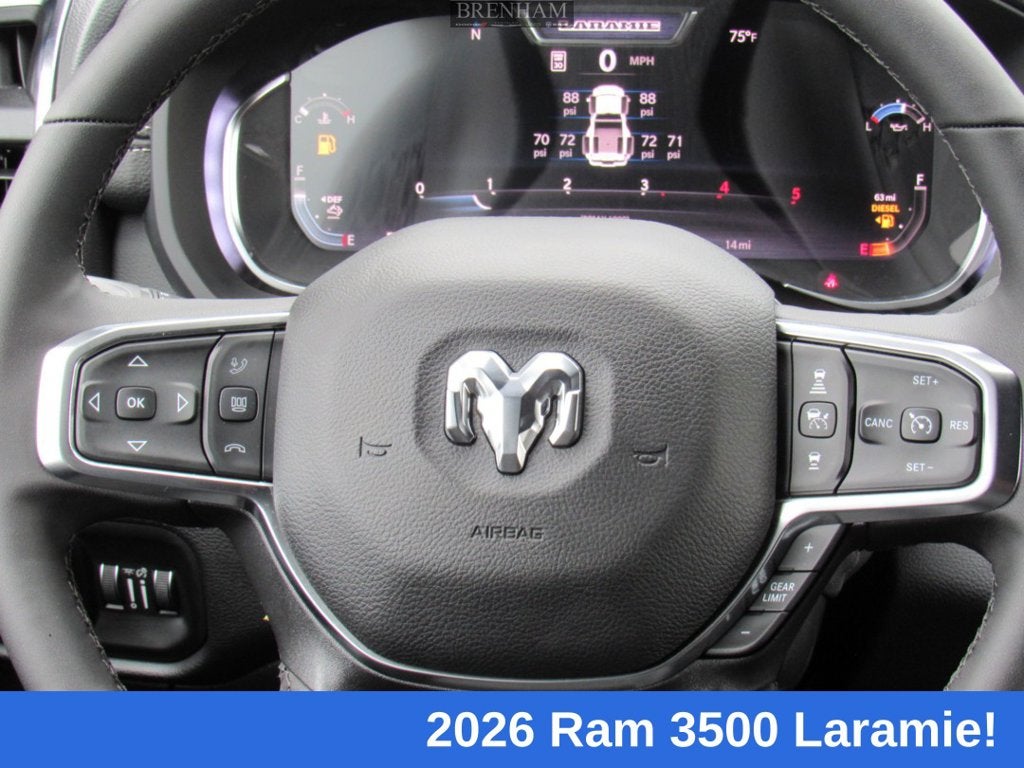 2026 RAM Ram 3500 RAM 3500 LARAMIE CREW CAB 4X4 8' BOX