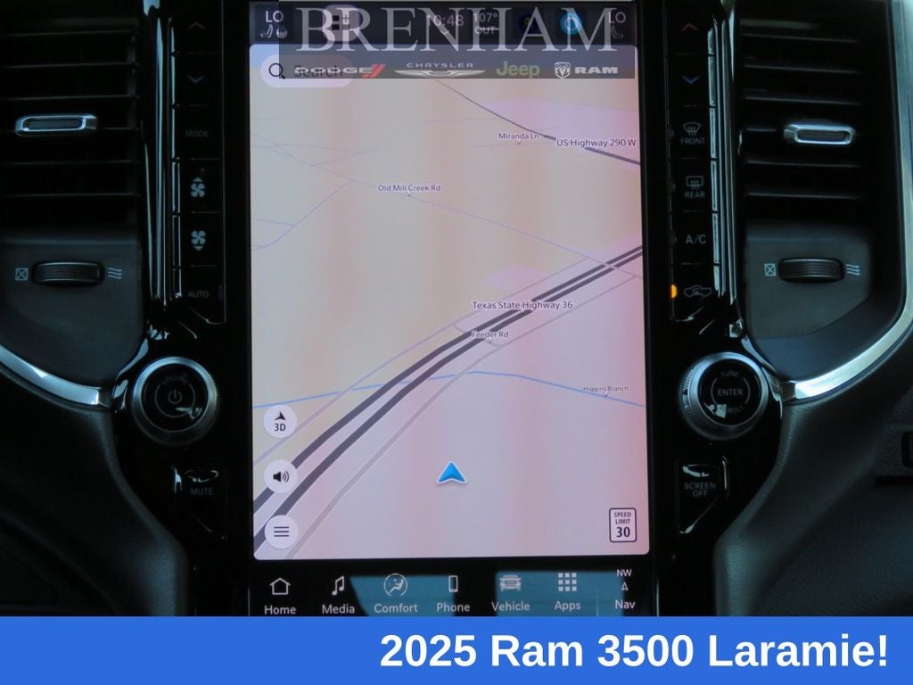 2025 RAM Ram 3500 RAM 3500 LARAMIE MEGA CAB 4X4 6'4' BOX