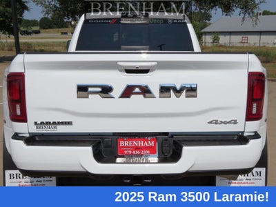 2025 RAM Ram 3500 RAM 3500 LARAMIE MEGA CAB 4X4 6'4' BOX
