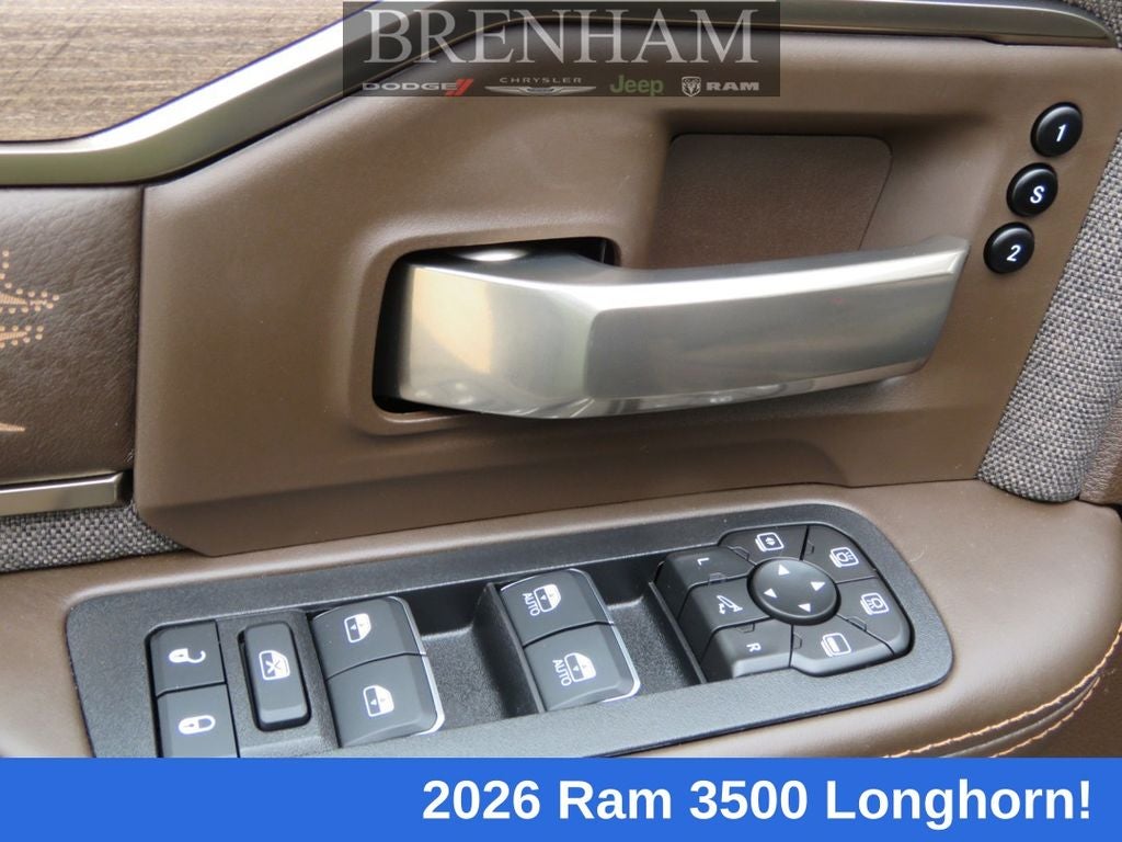 2026 RAM Ram 3500 RAM 3500 LIMITED LONGHORN CREW CAB 4X4 8' BOX