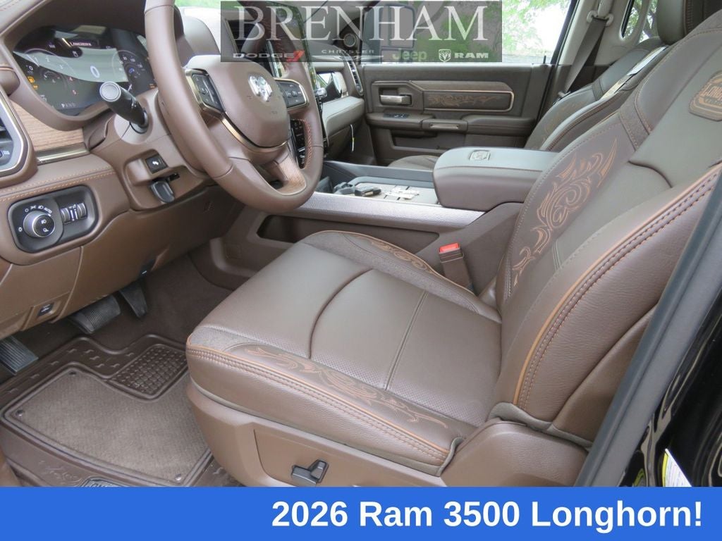 2026 RAM Ram 3500 RAM 3500 LIMITED LONGHORN CREW CAB 4X4 8' BOX