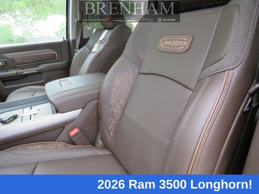 2026 RAM Ram 3500 RAM 3500 LIMITED LONGHORN CREW CAB 4X4 8' BOX