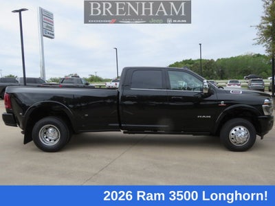 2026 RAM Ram 3500 RAM 3500 LIMITED LONGHORN CREW CAB 4X4 8' BOX