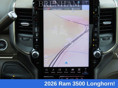 2026 RAM Ram 3500 RAM 3500 LIMITED LONGHORN CREW CAB 4X4 8' BOX