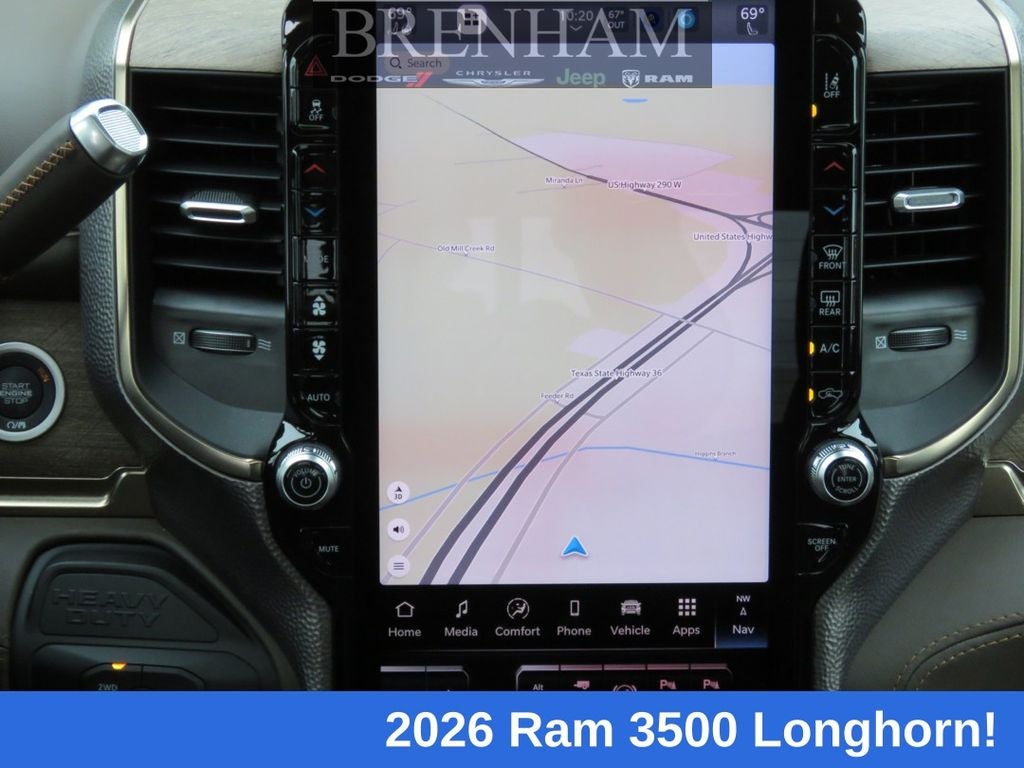 2026 RAM Ram 3500 RAM 3500 LIMITED LONGHORN CREW CAB 4X4 8' BOX