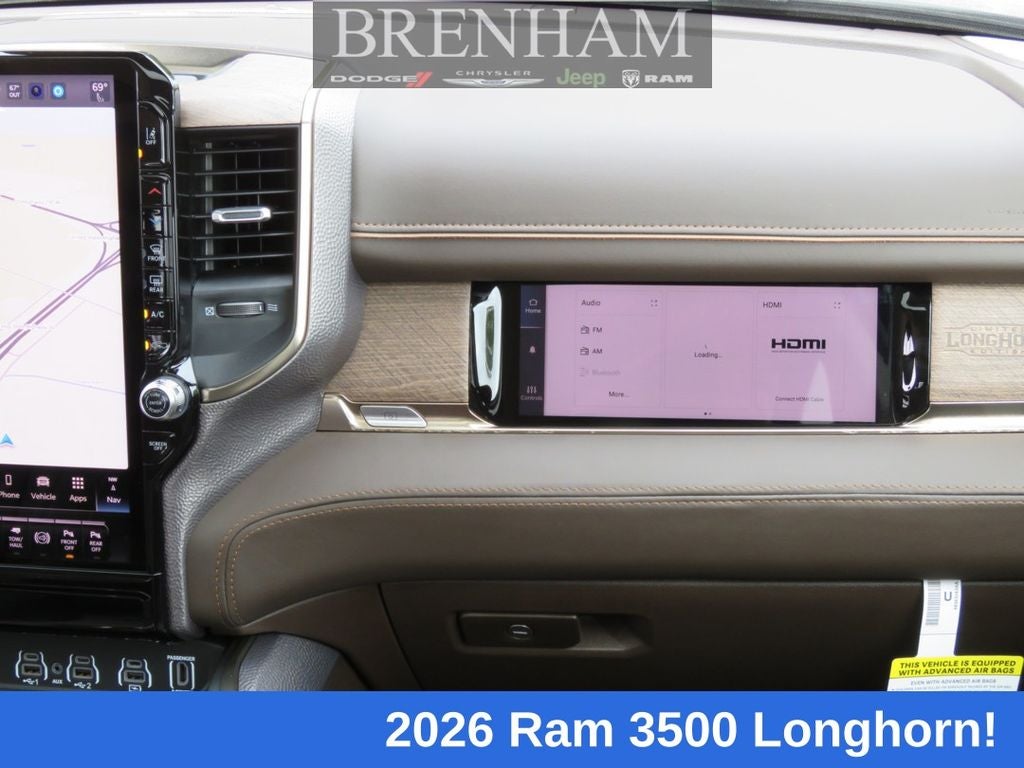 2026 RAM Ram 3500 RAM 3500 LIMITED LONGHORN CREW CAB 4X4 8' BOX