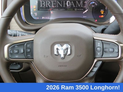 2026 RAM Ram 3500 RAM 3500 LIMITED LONGHORN CREW CAB 4X4 8' BOX