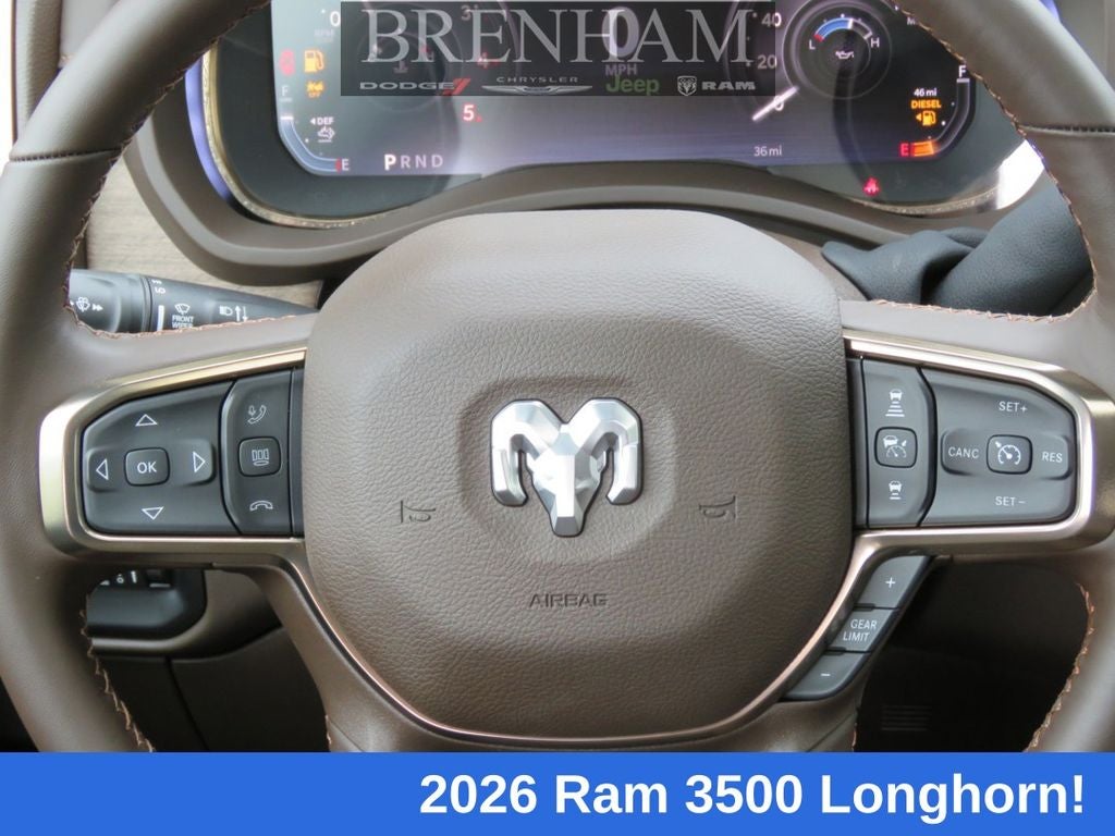 2026 RAM Ram 3500 RAM 3500 LIMITED LONGHORN CREW CAB 4X4 8' BOX