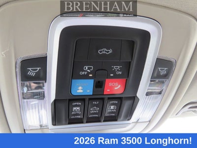 2026 RAM Ram 3500 RAM 3500 LIMITED LONGHORN CREW CAB 4X4 8' BOX