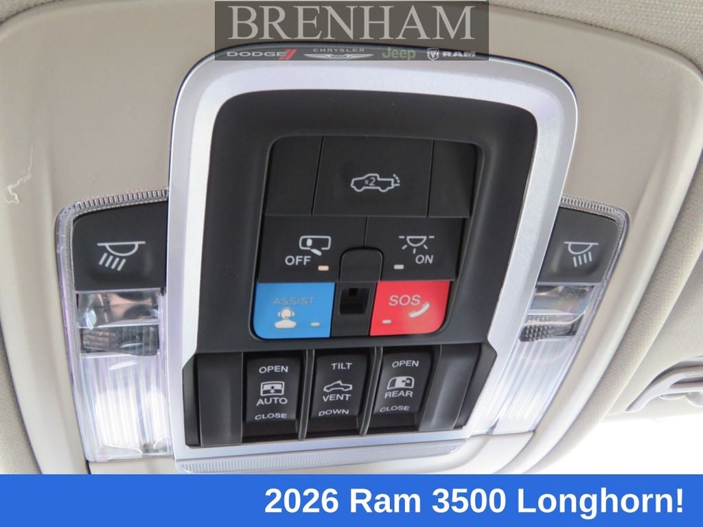 2026 RAM Ram 3500 RAM 3500 LIMITED LONGHORN CREW CAB 4X4 8' BOX