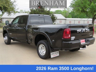 2026 RAM Ram 3500 RAM 3500 LIMITED LONGHORN CREW CAB 4X4 8' BOX