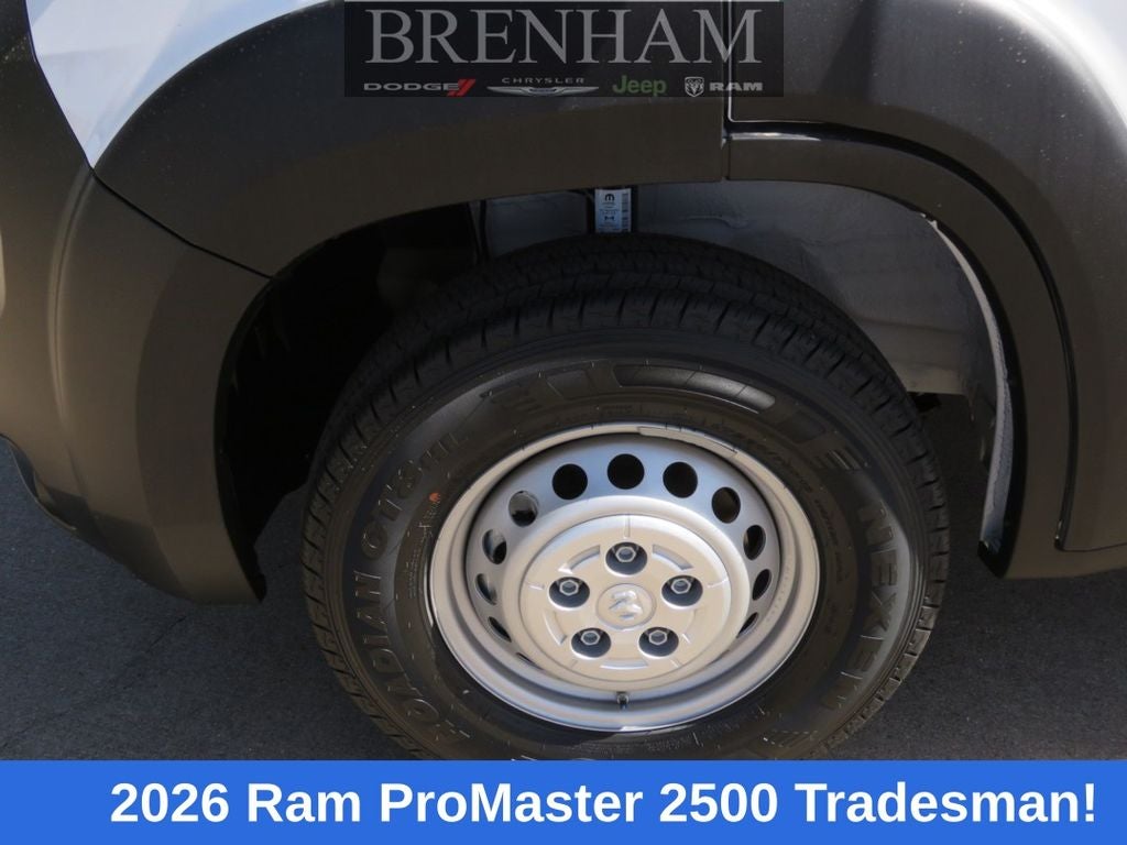 2026 RAM Ram ProMaster RAM PROMASTER 2500 TRADESMAN CARGO VAN HIGH ROOF 159' WB