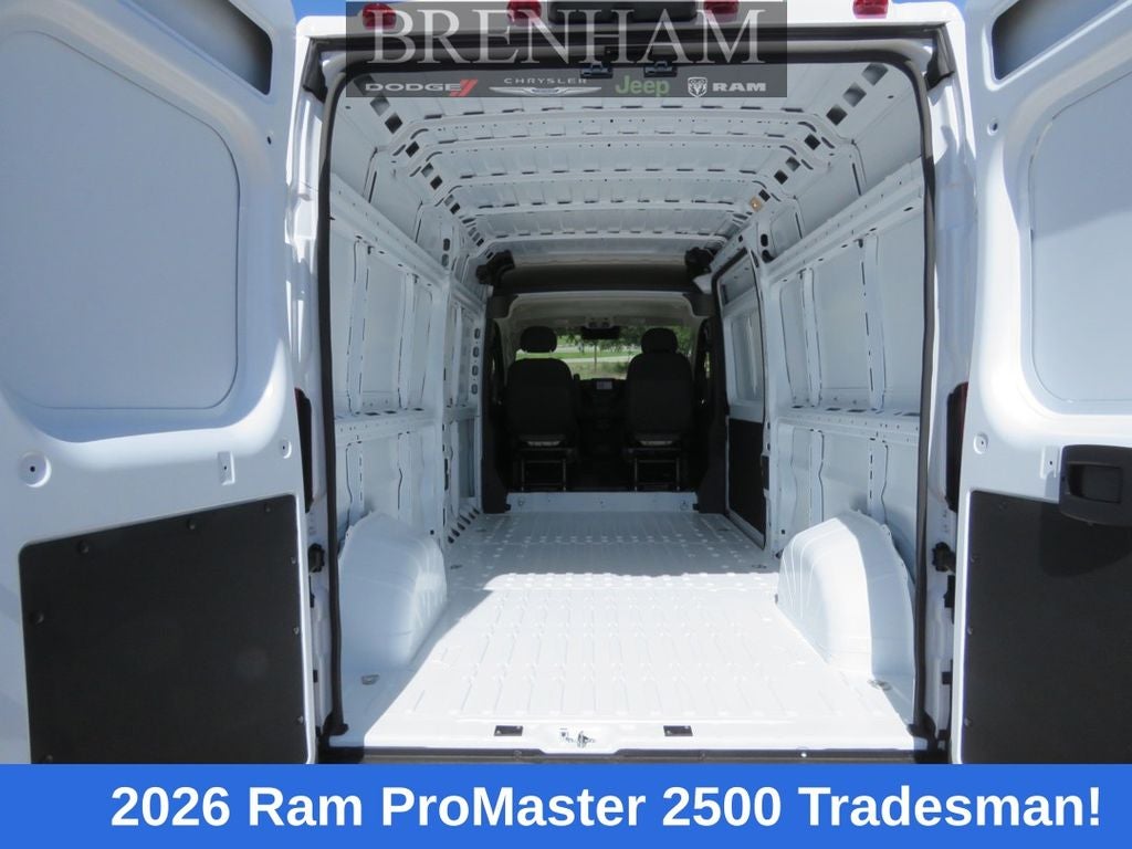 2026 RAM Ram ProMaster RAM PROMASTER 2500 TRADESMAN CARGO VAN HIGH ROOF 159' WB