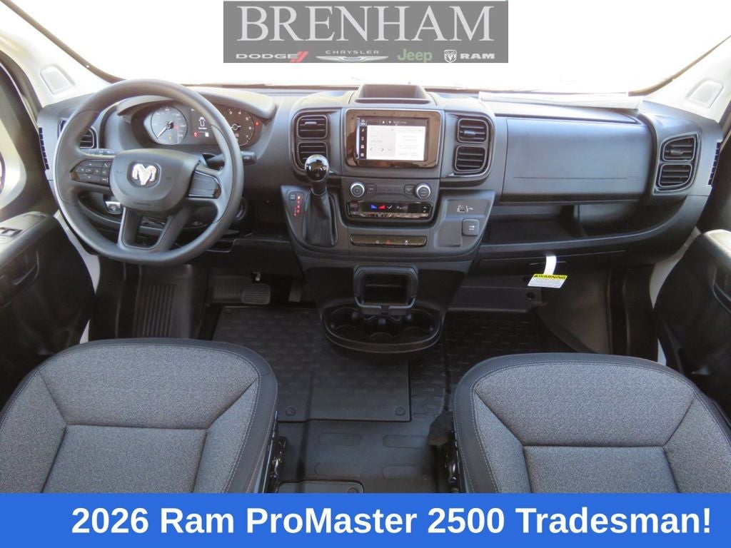 2026 RAM Ram ProMaster RAM PROMASTER 2500 TRADESMAN CARGO VAN HIGH ROOF 159' WB