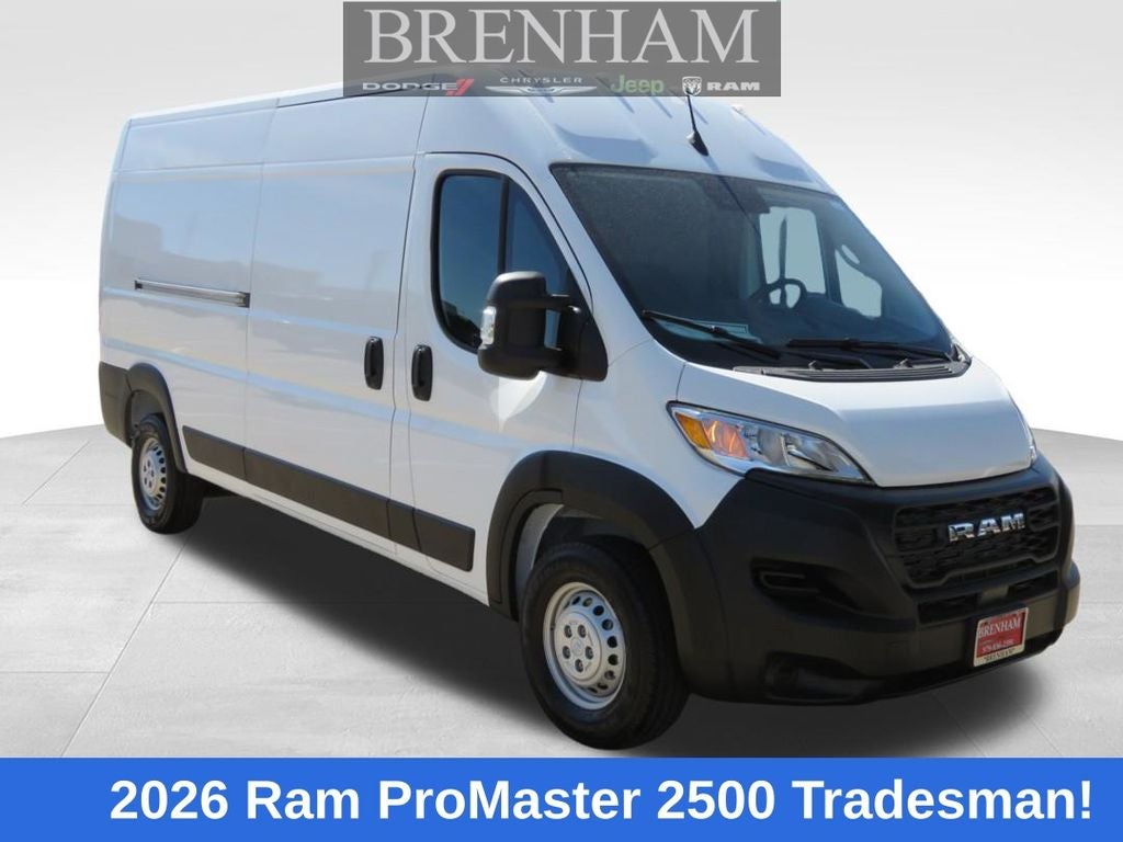 2026 RAM Ram ProMaster RAM PROMASTER 2500 TRADESMAN CARGO VAN HIGH ROOF 159' WB