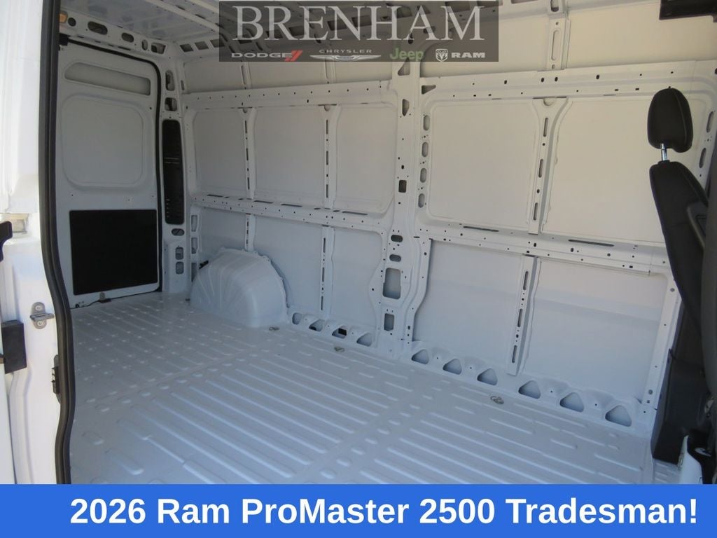 2026 RAM Ram ProMaster RAM PROMASTER 2500 TRADESMAN CARGO VAN HIGH ROOF 159' WB