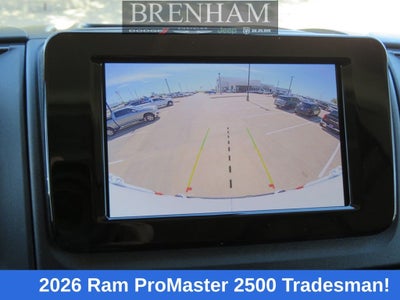2026 RAM Ram ProMaster RAM PROMASTER 2500 TRADESMAN CARGO VAN HIGH ROOF 159' WB