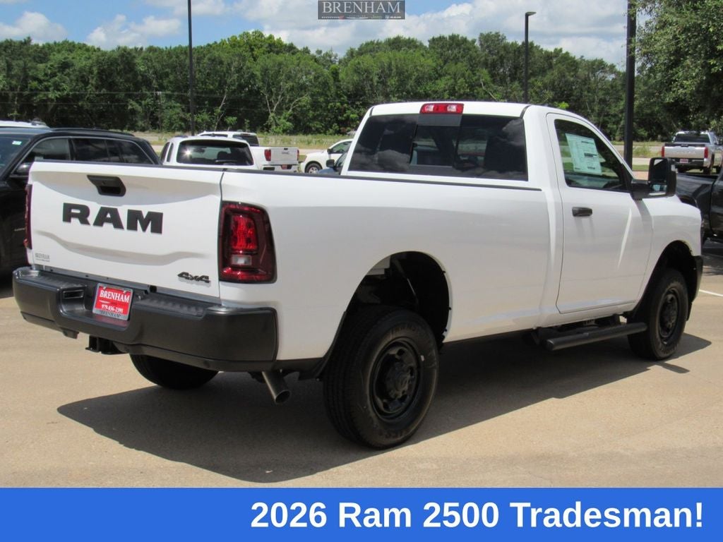 2026 RAM Ram 2500 RAM 2500 TRADESMAN REGULAR CAB 4X4 8' BOX