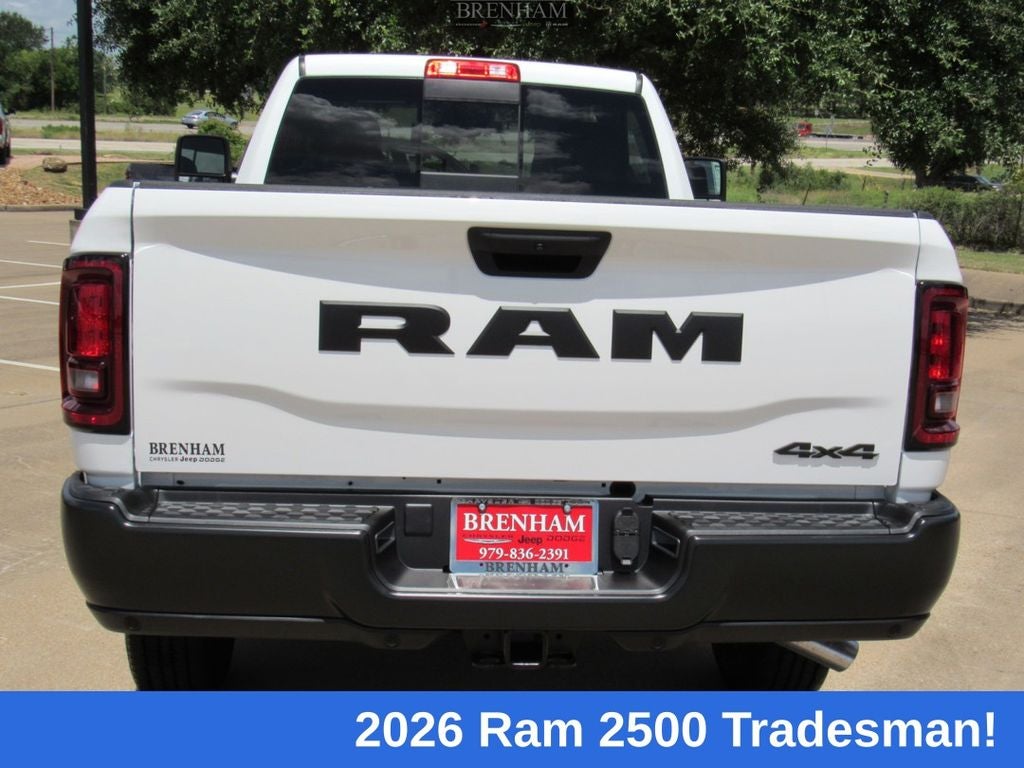 2026 RAM Ram 2500 RAM 2500 TRADESMAN REGULAR CAB 4X4 8' BOX