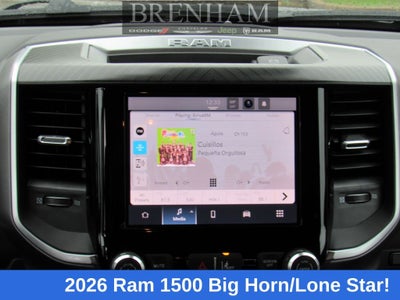 2026 RAM Ram 1500 RAM 1500 LONE STAR CREW CAB 4X2 5'7' BOX