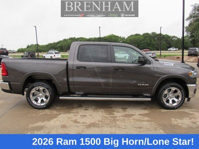 2026 RAM Ram 1500 RAM 1500 LONE STAR CREW CAB 4X2 5'7' BOX