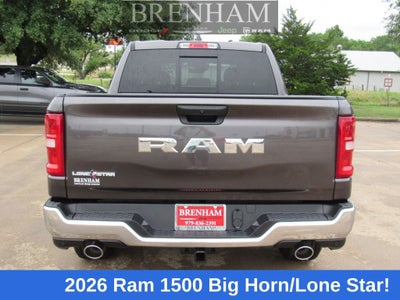 2026 RAM Ram 1500 RAM 1500 LONE STAR CREW CAB 4X2 5'7' BOX