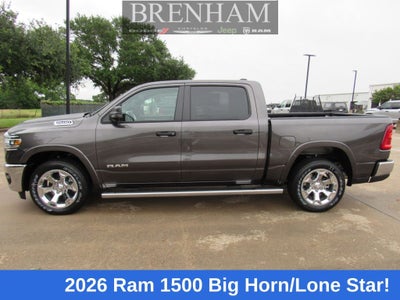 2026 RAM Ram 1500 RAM 1500 LONE STAR CREW CAB 4X2 5'7' BOX