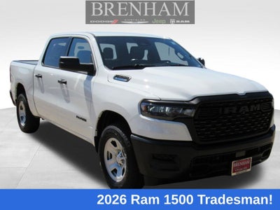 2026 RAM Ram 1500 RAM 1500 TRADESMAN CREW CAB 4X4 5'7' BOX