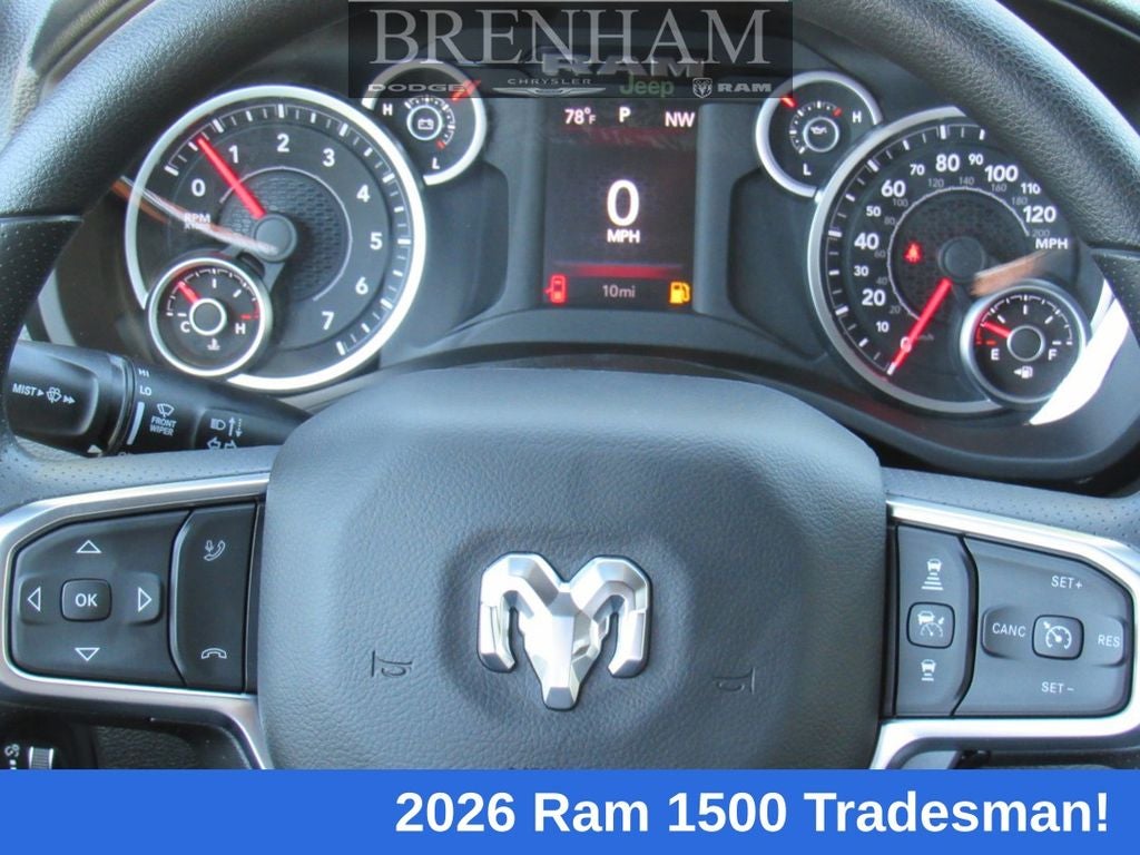 2026 RAM Ram 1500 RAM 1500 TRADESMAN CREW CAB 4X4 5'7' BOX