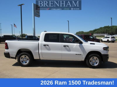 2026 RAM Ram 1500 RAM 1500 TRADESMAN CREW CAB 4X4 5'7' BOX
