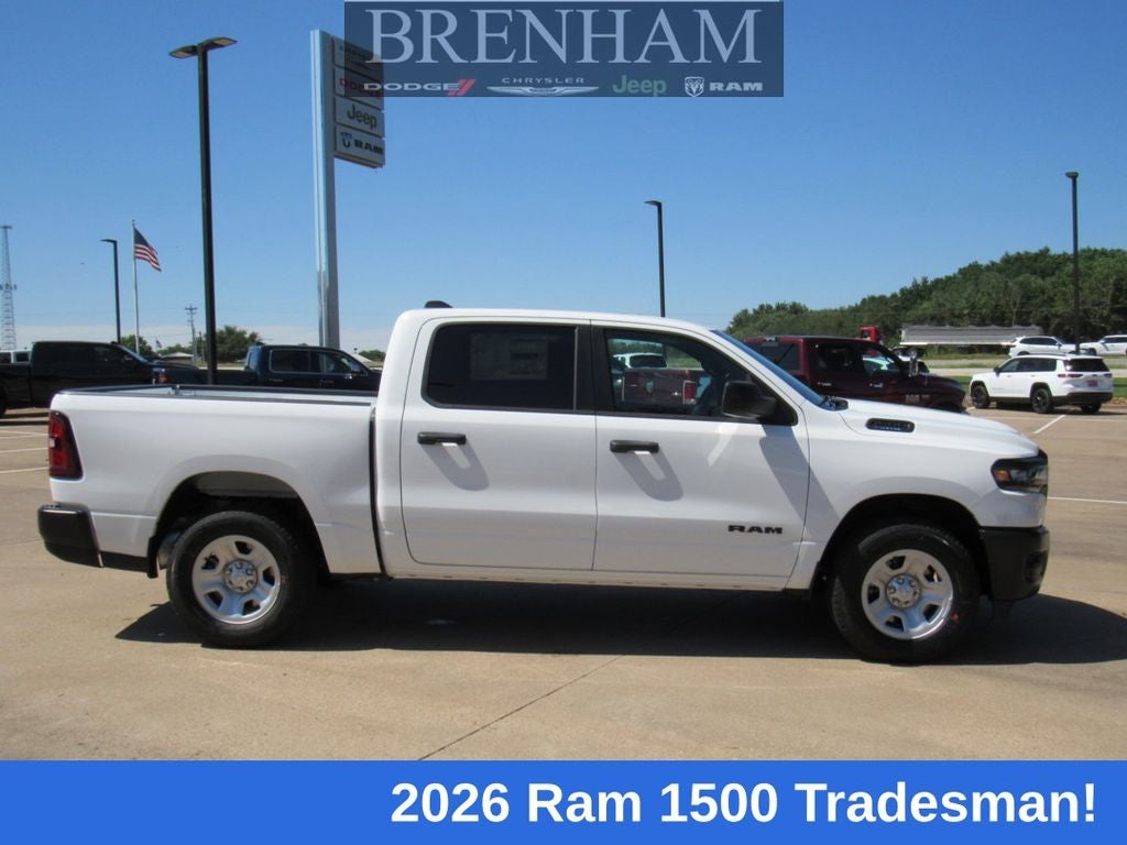 2026 RAM Ram 1500 RAM 1500 TRADESMAN CREW CAB 4X4 5'7' BOX