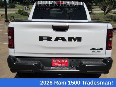 2026 RAM Ram 1500 RAM 1500 TRADESMAN CREW CAB 4X4 5'7' BOX
