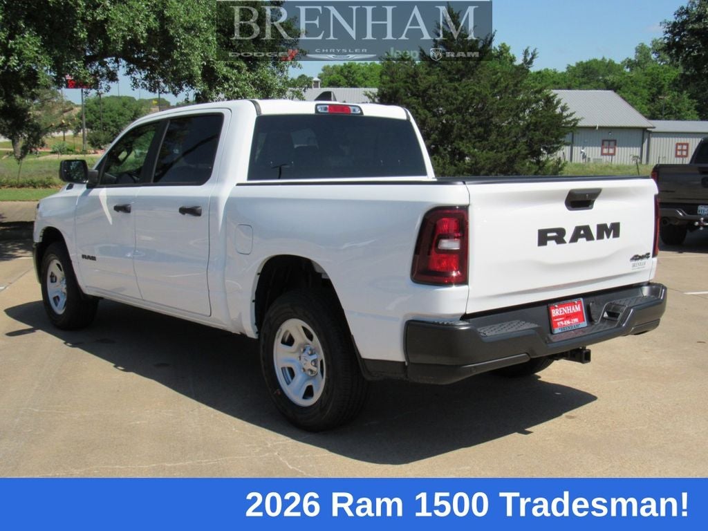 2026 RAM Ram 1500 RAM 1500 TRADESMAN CREW CAB 4X4 5'7' BOX