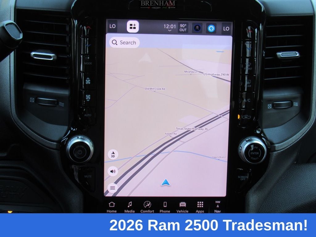 2026 RAM Ram 2500 RAM 2500 TRADESMAN CREW CAB 4X4 6'4' BOX