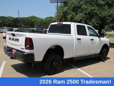 2026 RAM Ram 2500 RAM 2500 TRADESMAN CREW CAB 4X4 6'4' BOX