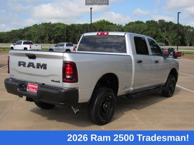 2026 RAM Ram 2500 RAM 2500 TRADESMAN CREW CAB 4X4 6'4' BOX