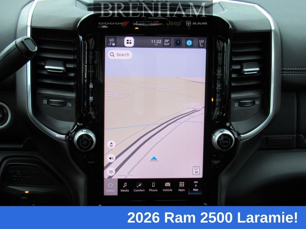 2026 RAM Ram 2500 RAM 2500 LARAMIE CREW CAB 4X4 6'4' BOX